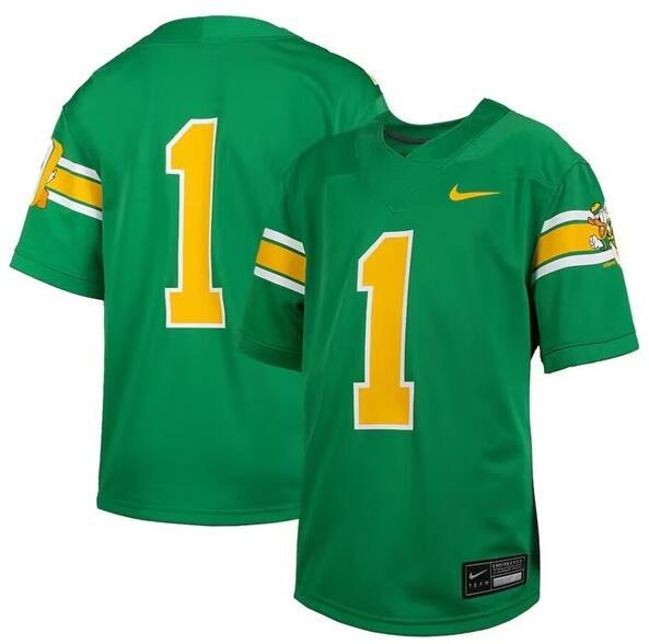 Men's Oregon Ducks Active Player Custom Green Stitched Football Jersey Men's Oregon Ducks Active Player Custom Green Stitched Football Jersey